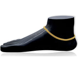 Gold Plated Thick Rail Anklets - K Supreme