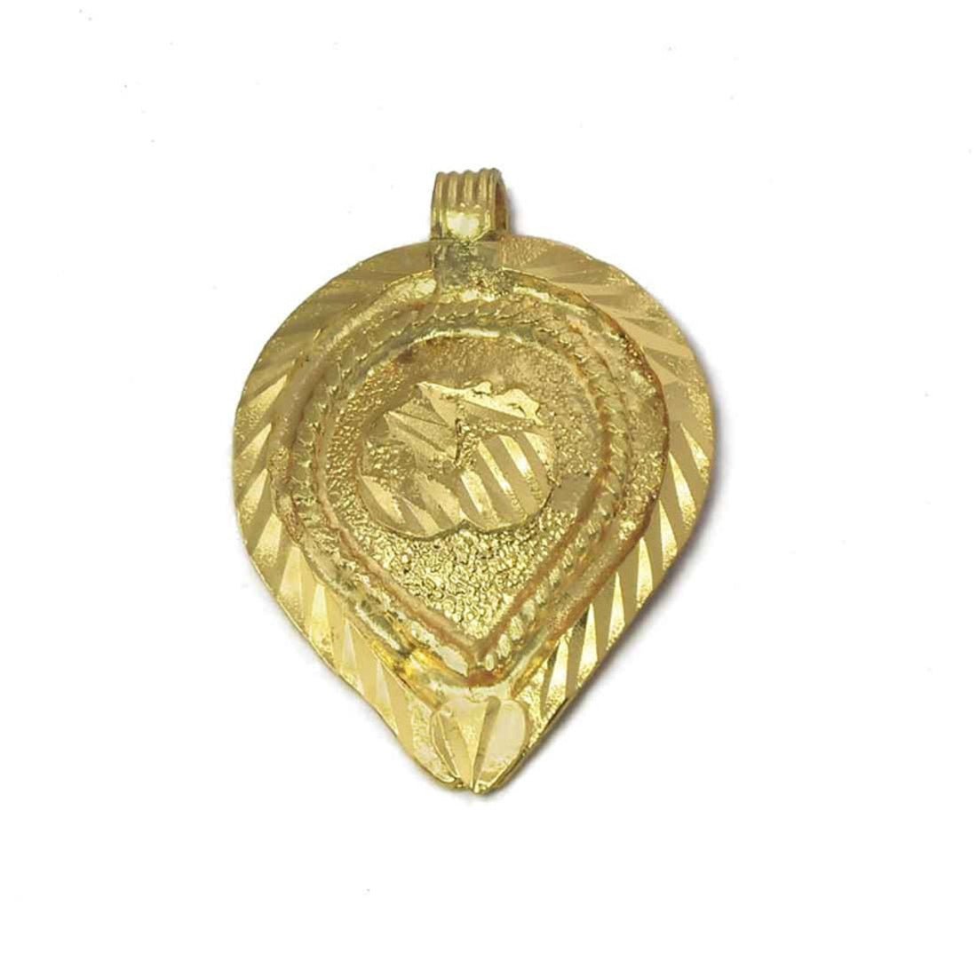 Gorgeous Traditional Om Thali Pendant - K Supreme