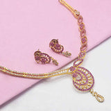 premium-gold-plated-cz-ruby-peacock-necklace