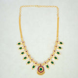 Indian Traditional Nagapadam Necklace - 6 Stones - K Supreme