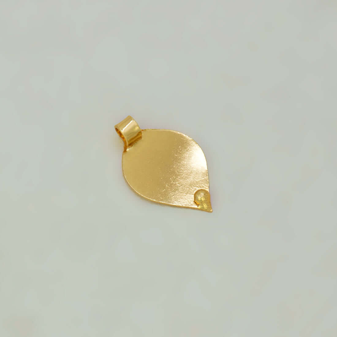 Kerala Gold Plated Plain Thali Pendant - K Supreme