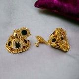 Kerala Premium Gold Plated Nagapadam Jhumka Earrings - K Supreme