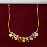 Kerala Traditional Lakshmi Kasu Green Palakka Necklace - KSupreme