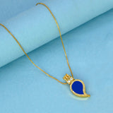 Kerala Traditional Medium Gold - Plated Mango Pendant - K Supreme