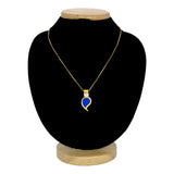 Kerala Traditional Medium Gold - Plated Mango Pendant - K Supreme