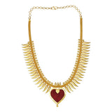 Kerala Traditional Mullamottu Palakka Necklace - KSupreme