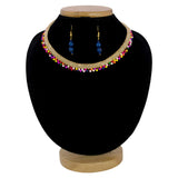 Kids Fashion Mesh Crystal Beaded Necklace Set - K Supreme