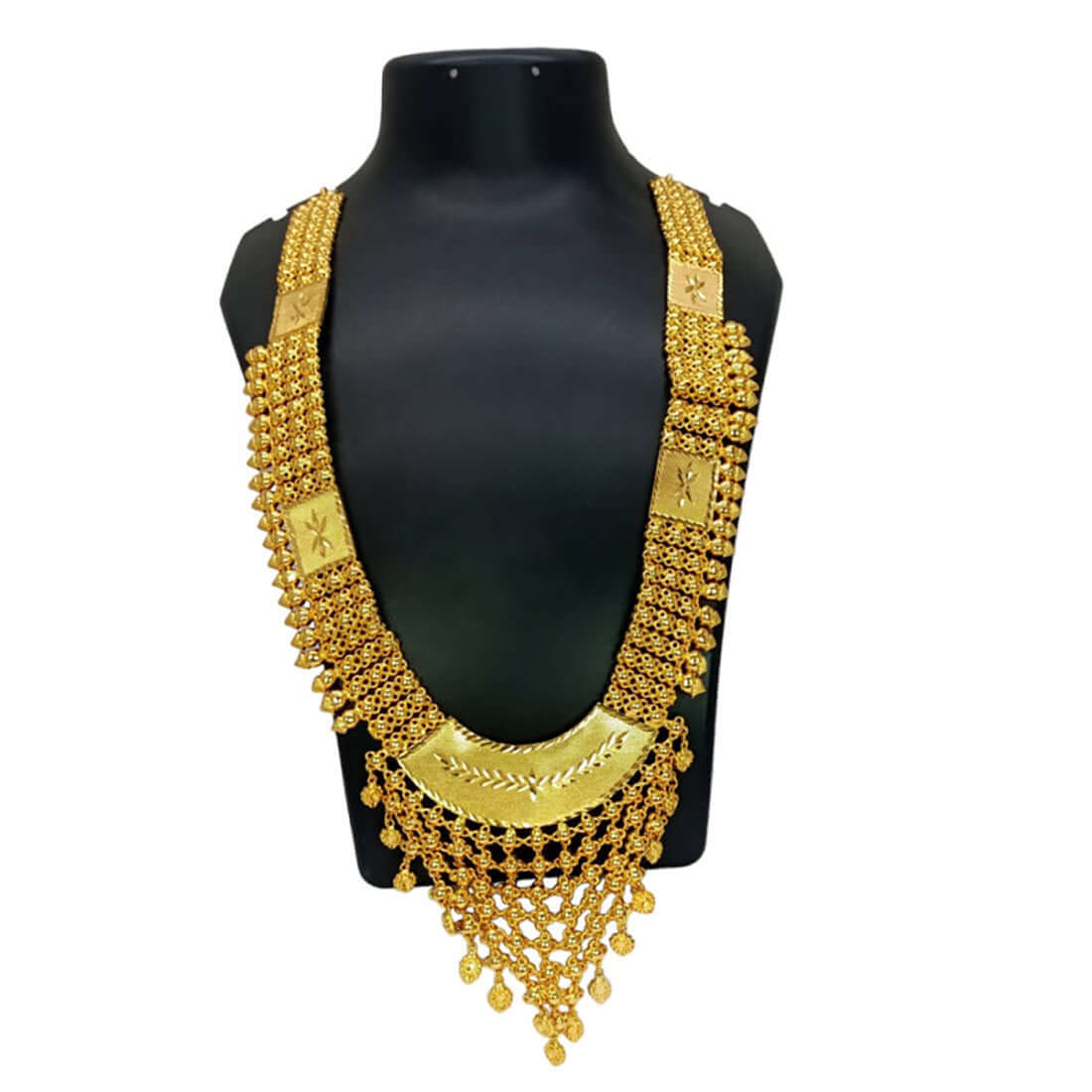 Lightweight Kerala Gold Plated Bridal Haram - K Supreme