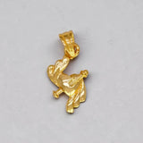 Micro Gold Plated Designer Heart Pendant