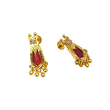 Premium Gold Plated Nagapadam Designer Ear Studs - K Supreme