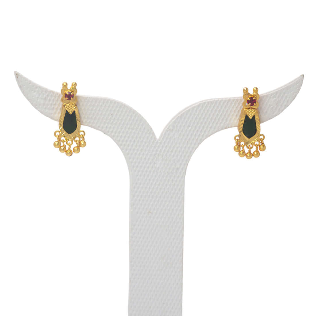 Premium Gold Plated Nagapadam Designer Ear Studs - K Supreme