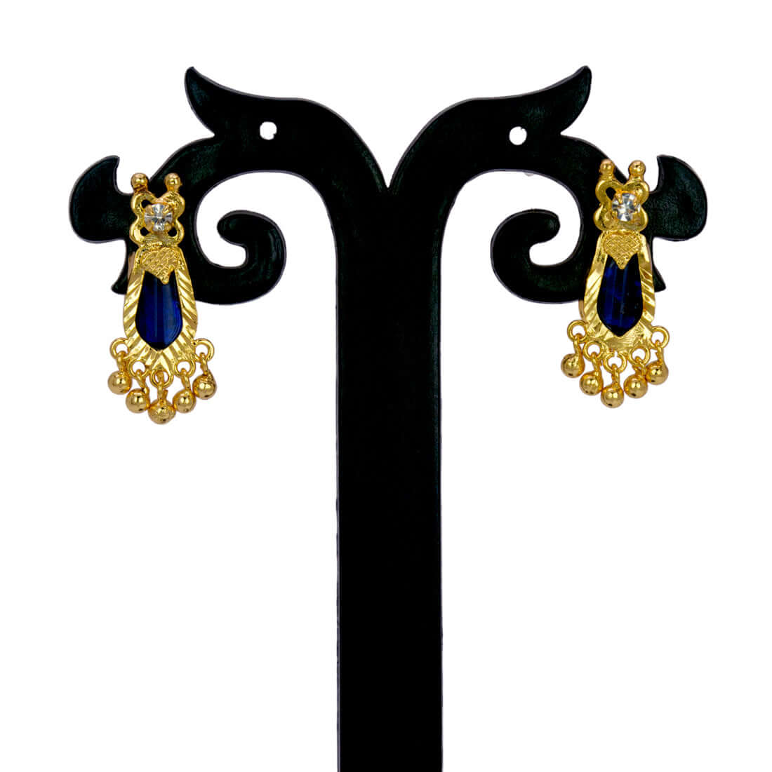 Premium Gold Plated Nagapadam Designer Ear Studs - K Supreme