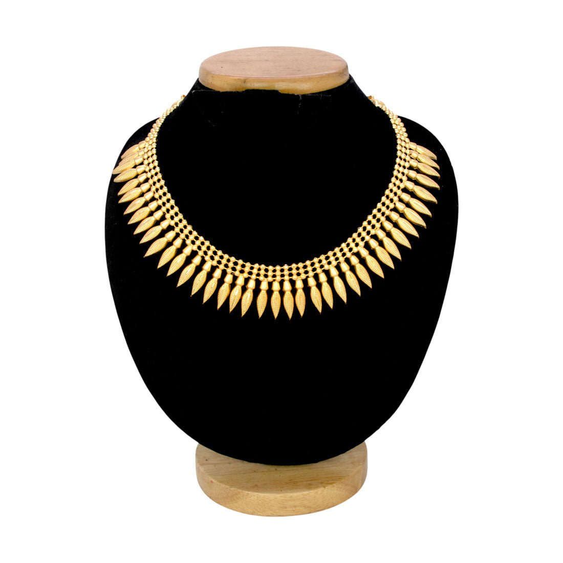 Royal Gold Plated Kerala Mullamottu Necklace - K Supreme