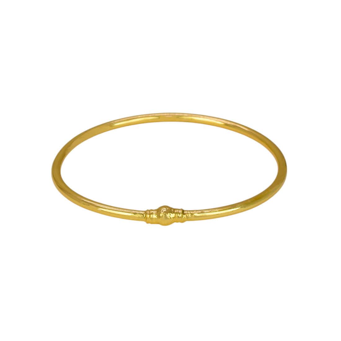 Simple Gold Plated Plain Bangle For Women - K Supreme