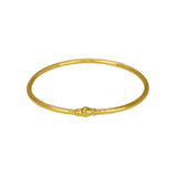 Simple Gold Plated Plain Bangle For Women - K Supreme