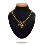 single-red-nagapadam-necklace