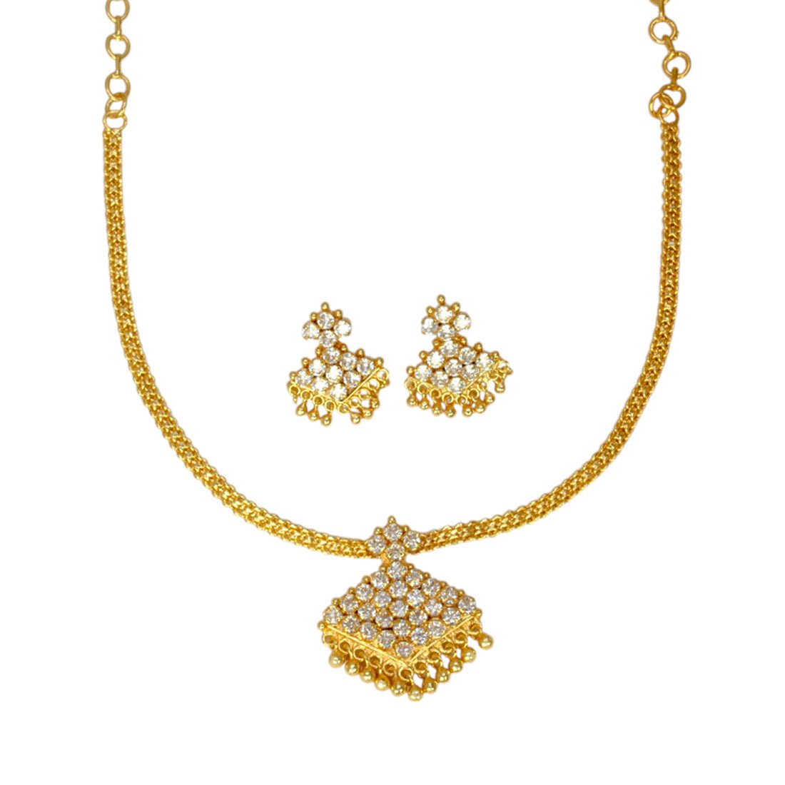 South Indian Traditional Adial Necklace Set - KSupreme