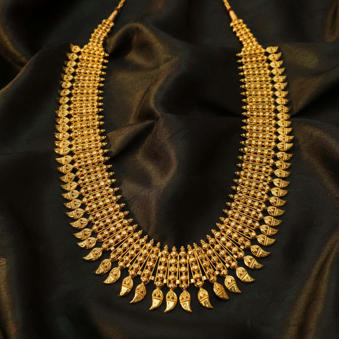 South Indian Traditional Designer Bridal Mango Haram - K Supreme