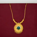 South Indian Traditional Gold - Plated Pendant Necklace - K Supreme