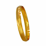 Stylish Designer Gold Plated Gent's Bangle