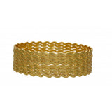 Stylish Designer Gold Plated Zigzag Bangles - K Supreme