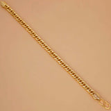 Stylish Gold Plated Curb Link Bracelet - K Supreme