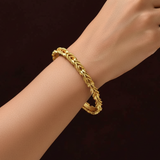 Stylish Gold‑Plated Designer Bangle for Women — Trendy, Versatile
