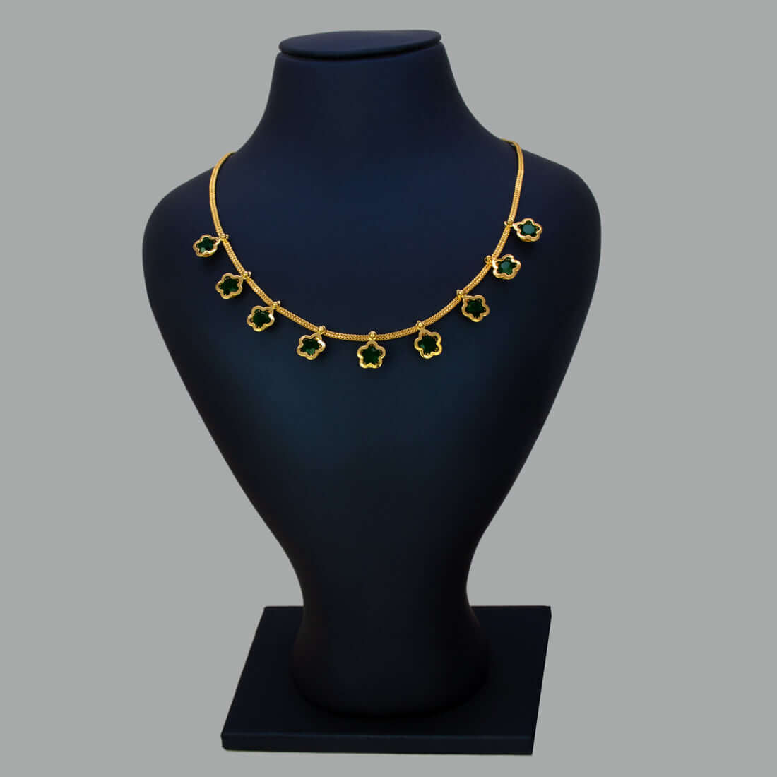 Stylish Gold Plated Star Stone Charms Choker - K Supreme
