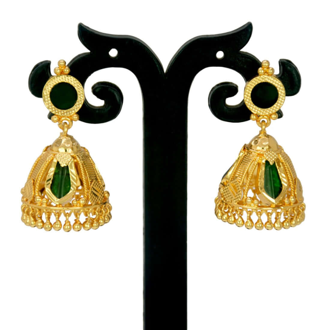 Stylish South Indian Traditional Nagapadam Jhumka - K Supreme