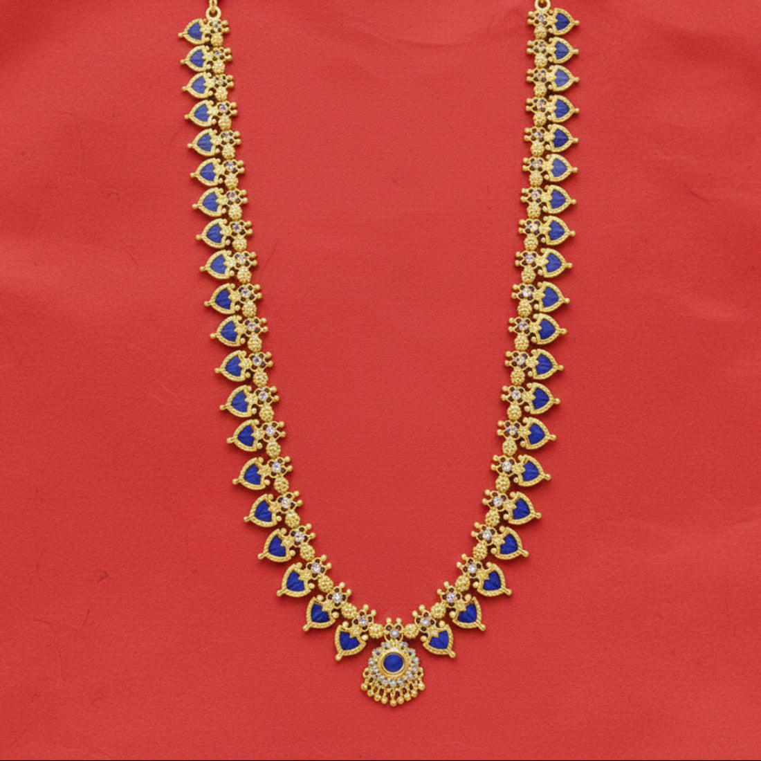 traditional-kerala-blue-palakka-mala-long-chain