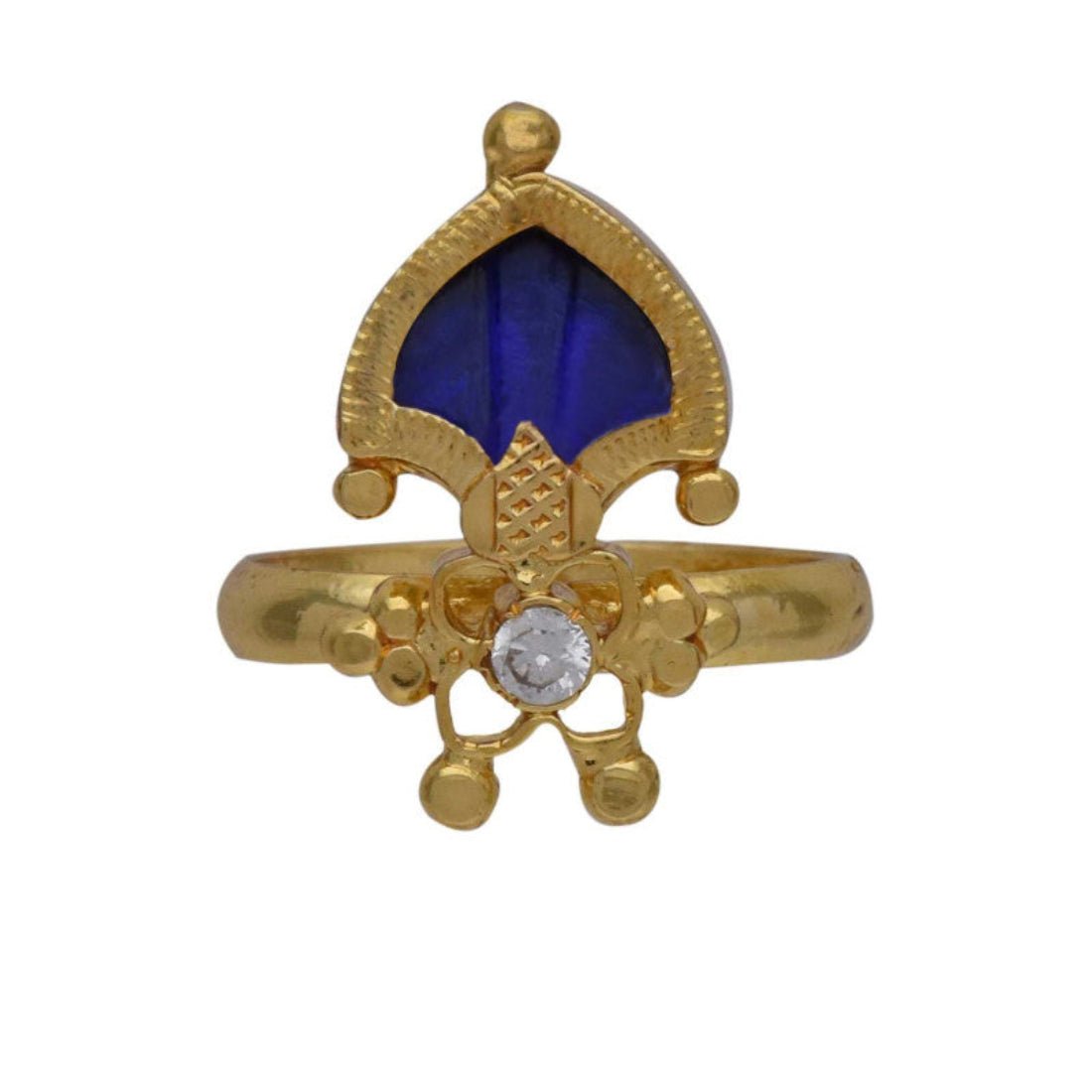 Traditional Palakka Finger Ring - K Supreme