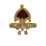 Traditional Palakka Finger Ring - K Supreme