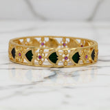 Traditional Palakka Stone Bangle - K Supreme