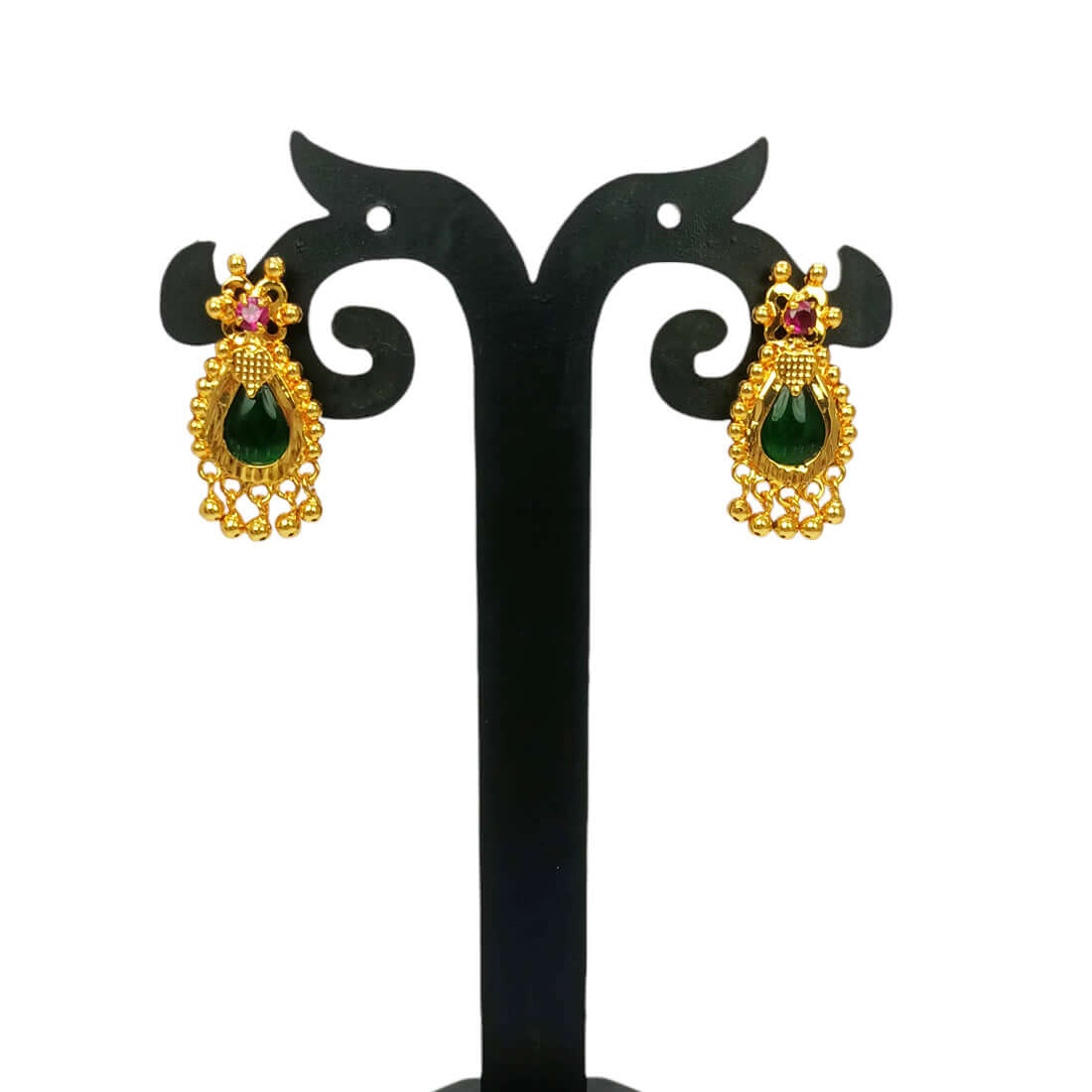 Trendy Beads Hanging Kerala Nagapadam Ear Studs - K Supreme
