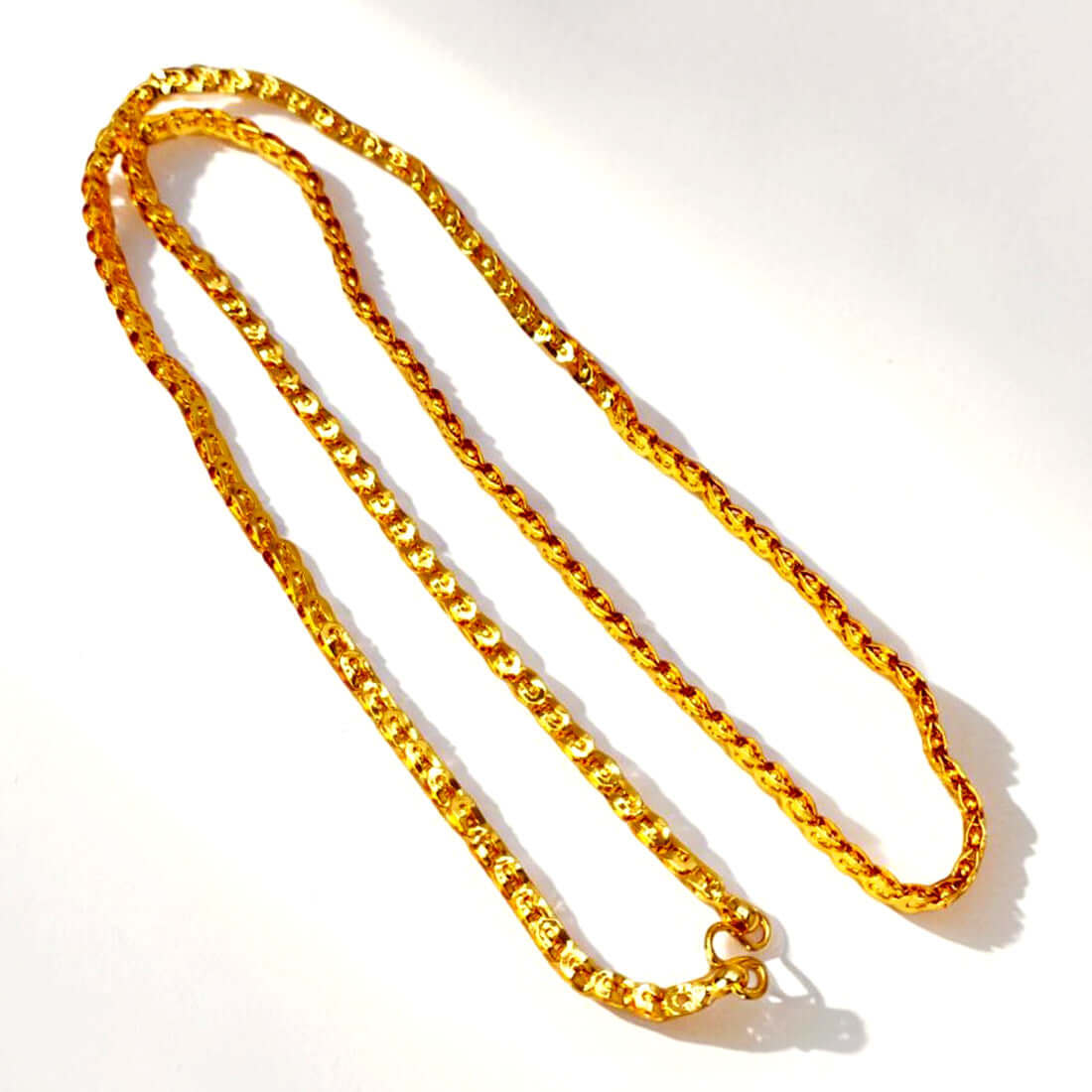 Trendy Gold Plated Daily Wear Kanmani Chain - K Supreme