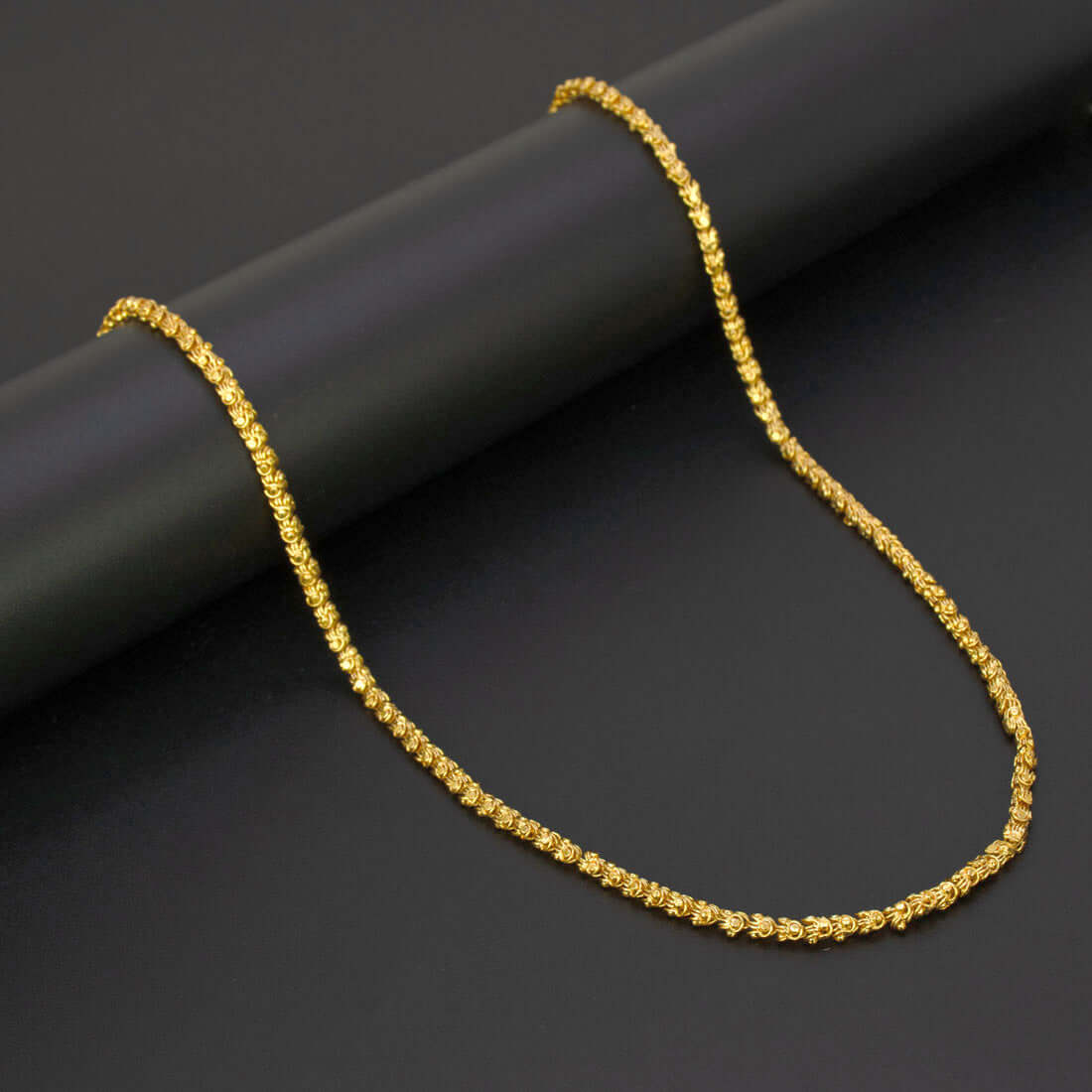 Trendy Gold Plated Designer Aiswarya Chain 24" - K Supreme