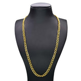 Stylish Gold Plated Double Curb Link Chain for Men