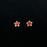 Twinkling Star Gold Plated Second Studs - K Supreme