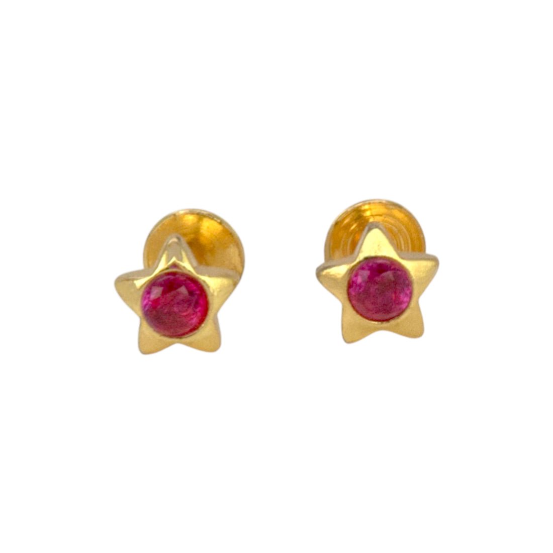 Twinkling Star Gold Plated Second Studs - K Supreme