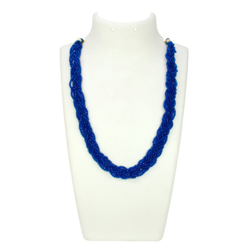 Twisted Crystal Fashion Necklace For Girls - KSupreme
