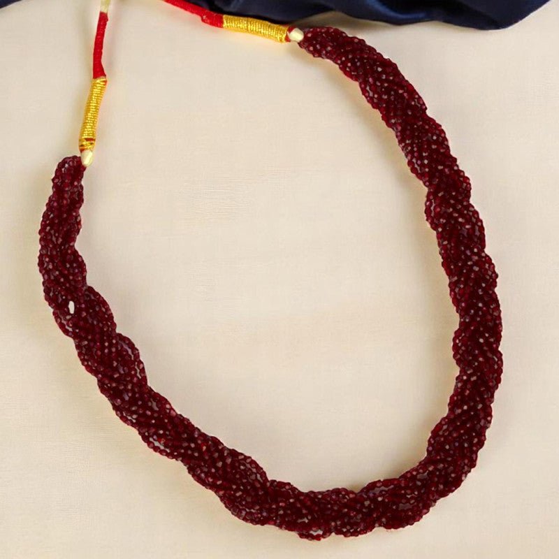 Twisted Crystal Fashion Necklace For Girls - KSupreme