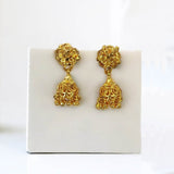 Very small Gold Plated Filigree Kids Jumkas - K Supreme